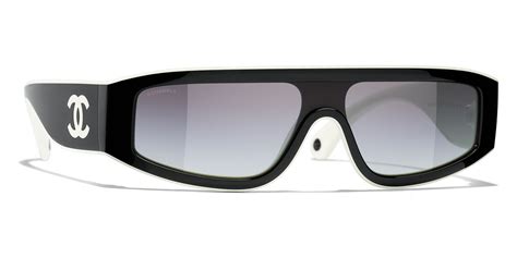 CHANEL 6057 Shield Sunglasses 